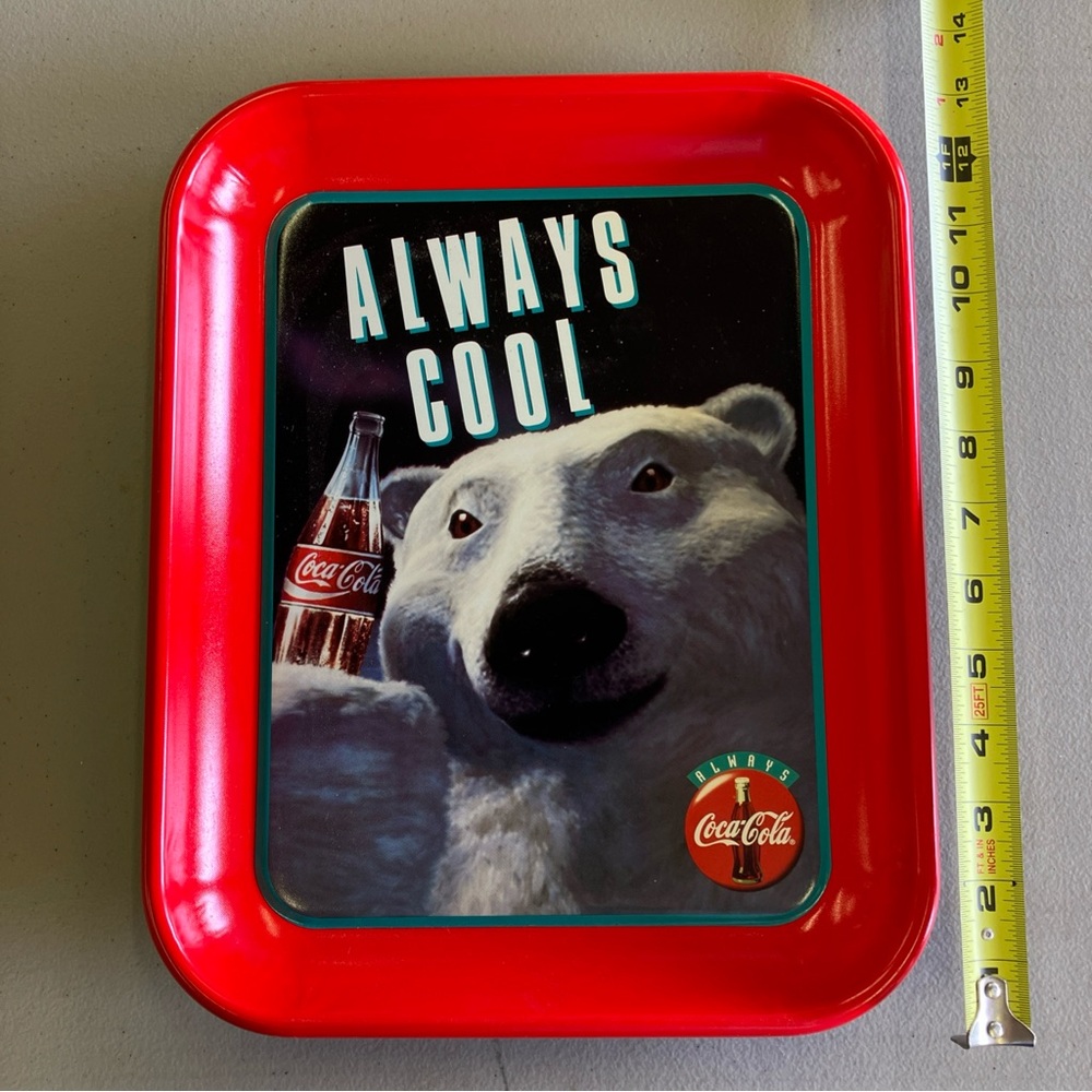 Coca-Cola Red Polar Bear Tray